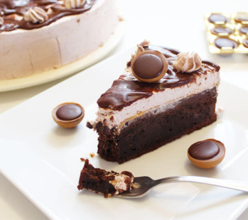 Toffifee Brownie torta s karamel bombonima