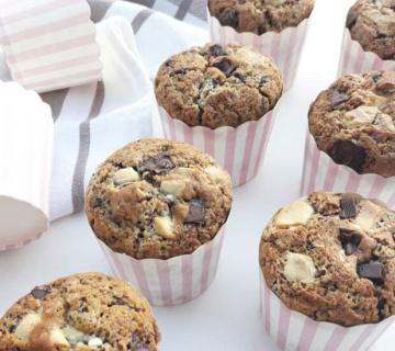 Fini muffini s komadićima čokolade