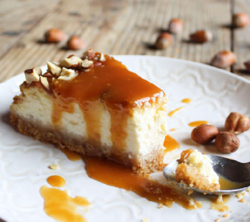 Cheesecake s karamel preljevom
