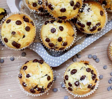 Choco chip muffini
