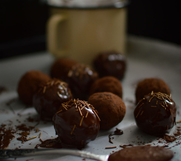 Čokoladne truffles kuglice