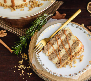 Torta s karameliziranim orasima
