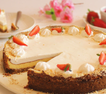Mascarpone cheesecake