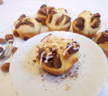 Muffin rolice s nutellom