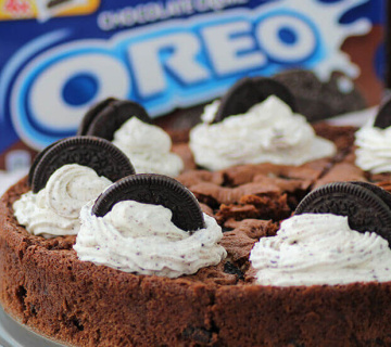 Brownie torta s Oreo keksima