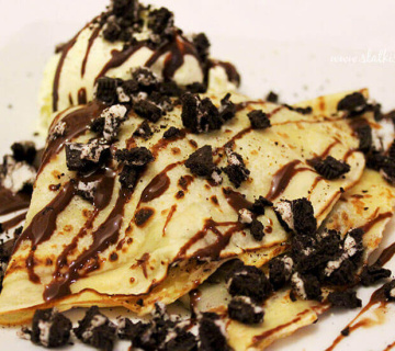 Nutella Oreo palačinke