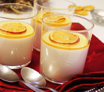 Panna cotta s narančom i medom