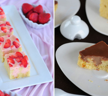 Puding kolač s rupama