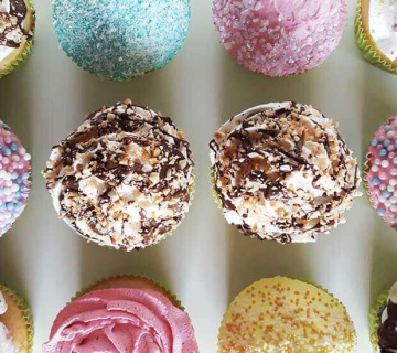 Šareni cupcakes kolačići