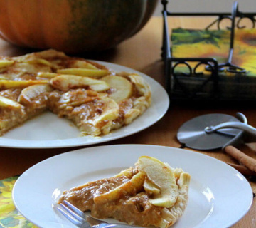 Tart s bundevom i jabukama