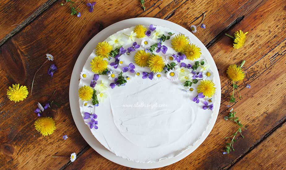 lagana jogurt tora dekoracija jestivo cvijece