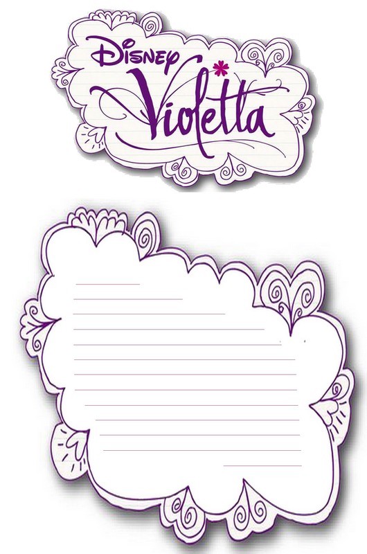 Violetta: Radni listovi za printanje