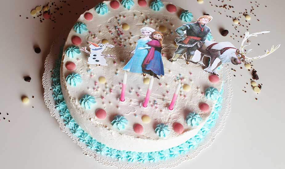 frozen dekoracije rodendanske torte za djevojcice