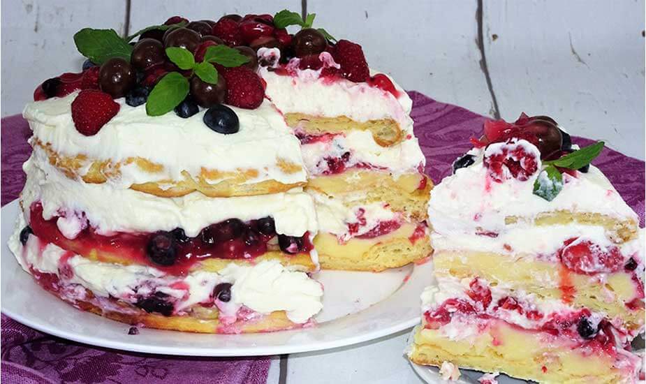 Torta Princess krafna