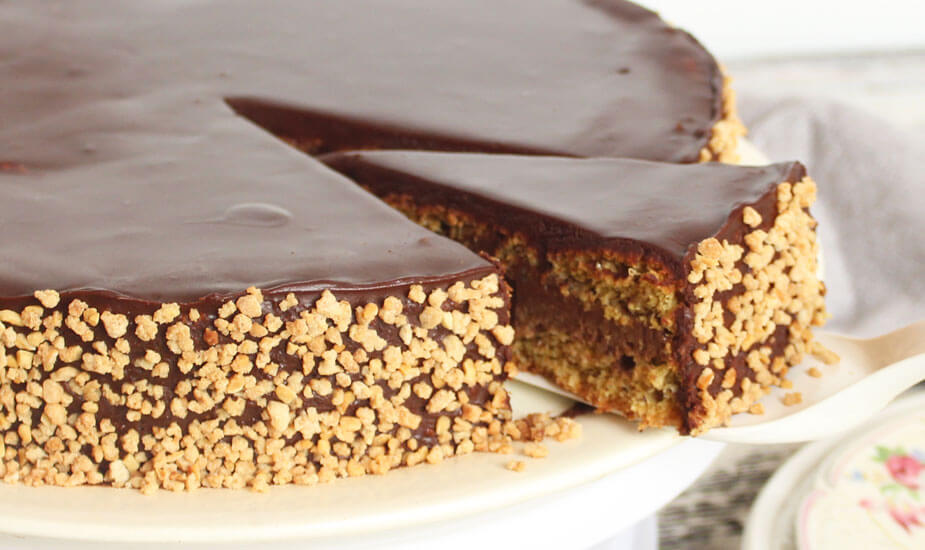 cokoladna krokant torta s ljesnjacima recept sa slikama 2