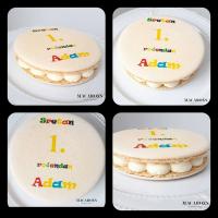 macarons cake vanilija