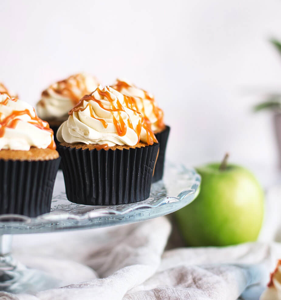muffini s jabukama cimetom kremom od vanilije karamel umak recept