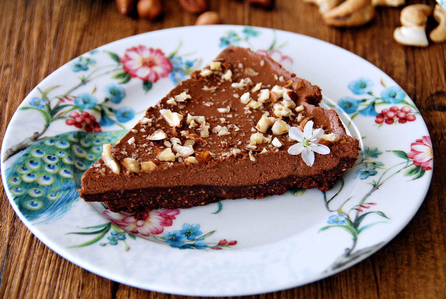 sirova torta od cokolade i ljesnjaka recept