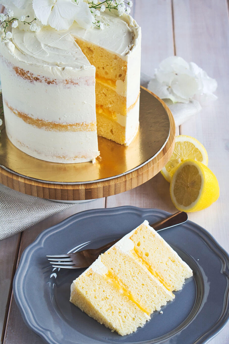 torta s limunom bazgom lemon curd recept
