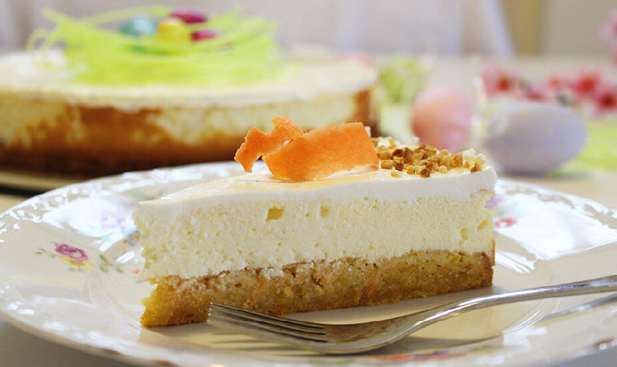 uskrsna torta Cheesecake s mrkvom recept
