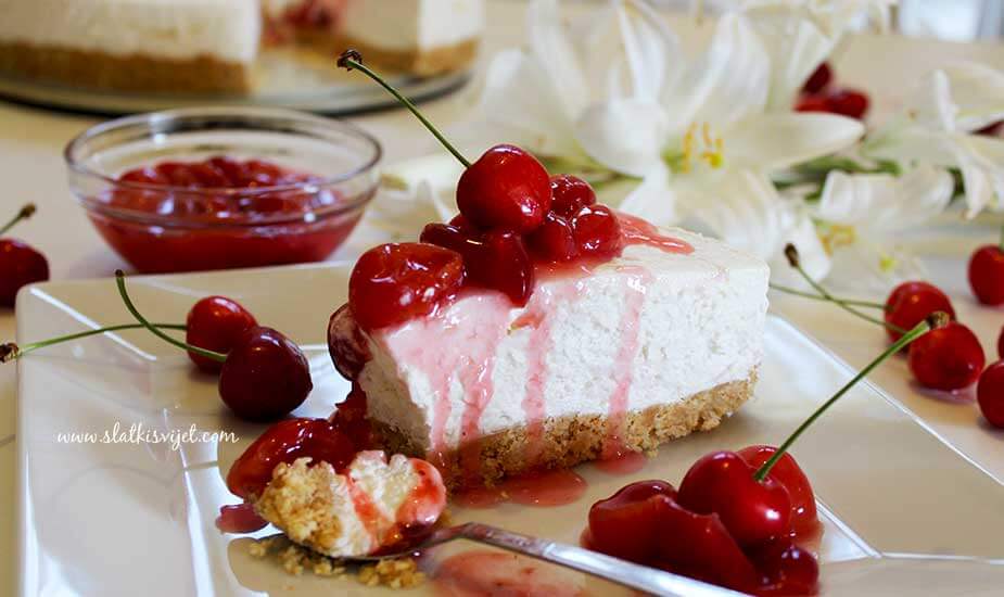 Image for: Jogurt torta s preljevom od trešanja