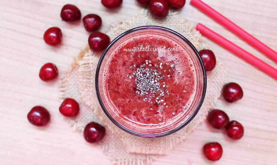 Image for: Smoothie s trešnjama i chia sjemenkama