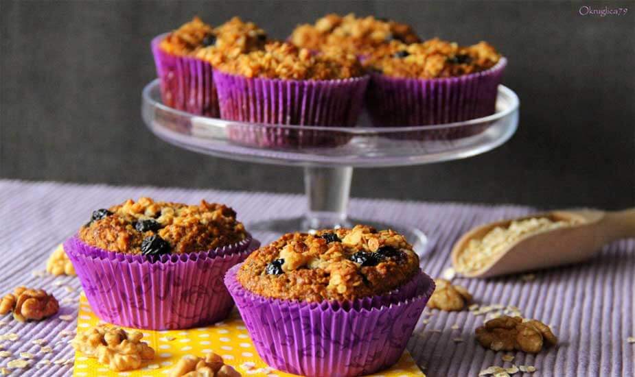 Image for: Muffini s aronijom i kurkumom
