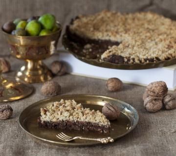 Crumble tart sa smokvama