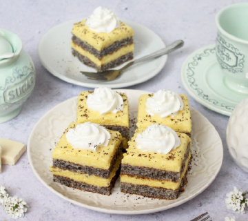 Mak kocke s bijelom čokoladom