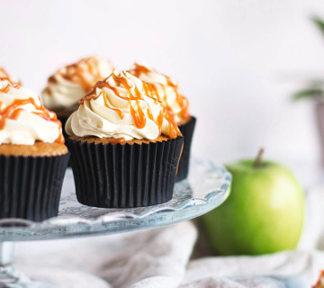 Cupcakes od jabuka i karamele
