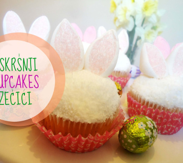 Cupcakes - Uskršnji zečići