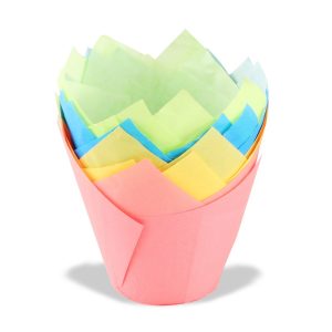 papirnate kosarice za muffine tulipan