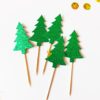 cupcake topper dekoracija ukras sob bozic zlatni slatkisvijet