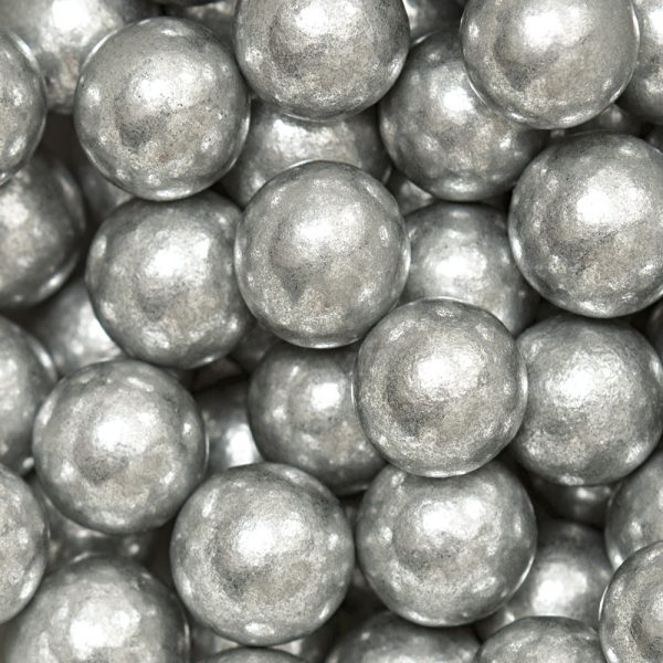 secerne perlice za dekoraciju srebrne
