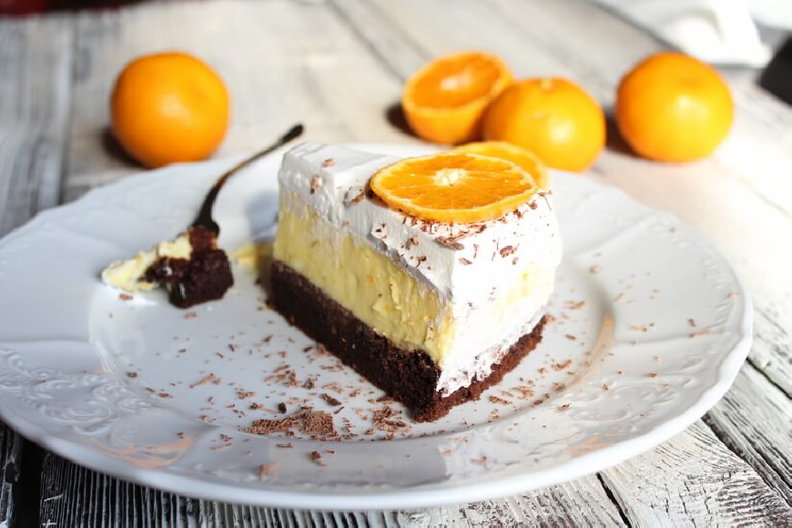 Sočna torta od naranče i čokolade