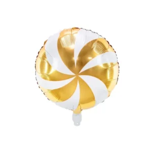 Folijski balon Candy, 35cm, zlatni