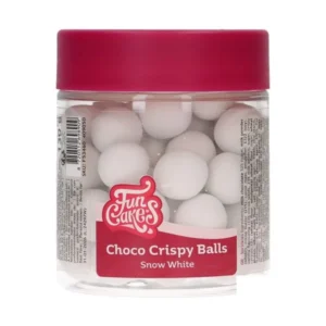Choco Crispy Balls, bijele, 130 g