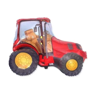 Folijski balon traktor crveni, 60 cm
