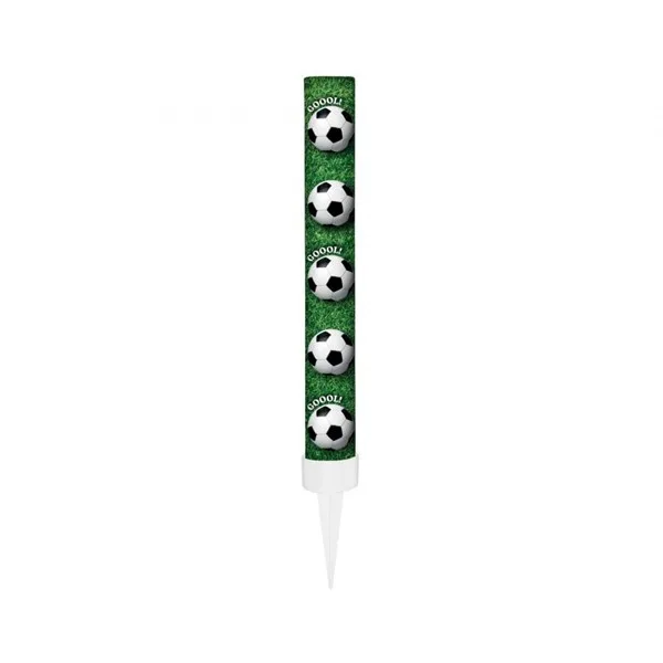 Fontana svijeća za tortu 12 cm, nogomet, 1 kom