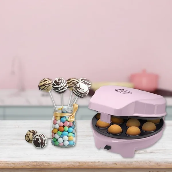 3u1 Pekač za muffine, Cake pops i Donut krafne 700W, roza | Bestron - Slika 9
