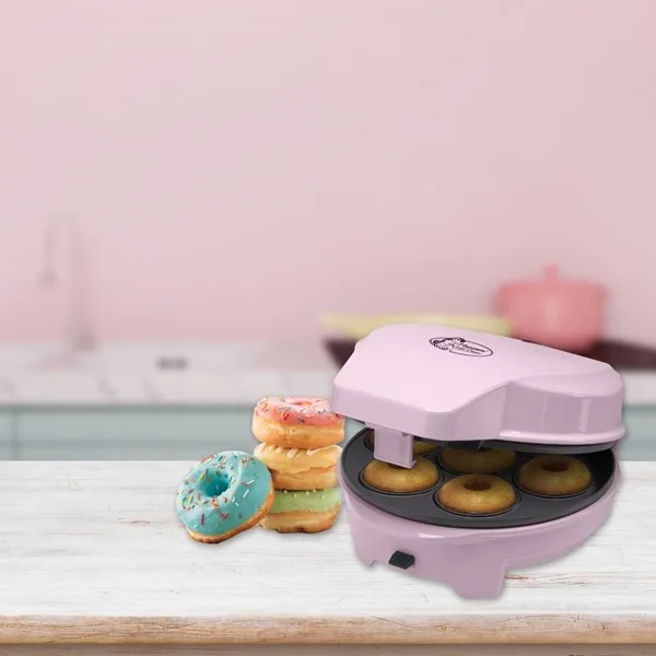 3u1 Pekač za muffine, Cake pops i Donut krafne 700W, roza | Bestron - Slika 8