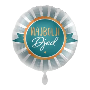 Folijski balon, Najbolji djed, 43 cm