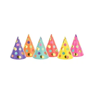 Party kapice raznobojne, 6 kom