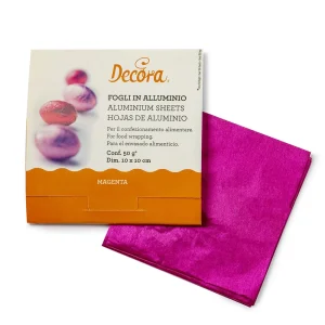 Folijski omoti za čokoladne praline, fuksija, 150 kom