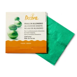 Folijski omoti za čokoladne praline, zeleni, 150 kom