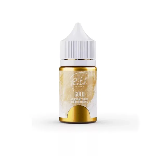 Airbrush boja za dekoraciju slastica, Gold