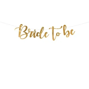 Girlanda natpis Bride to be, 19x80 cm