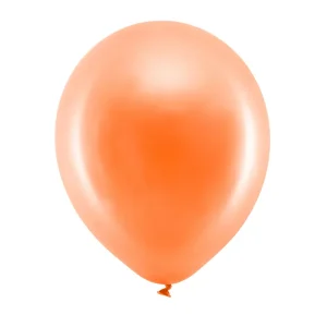 Metallic baloni narančasti, Orange, 10 kom