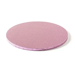 Cake board, okrugli, roza, 25-35 cm