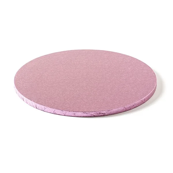Cake board, okrugli, roza, 25-35 cm